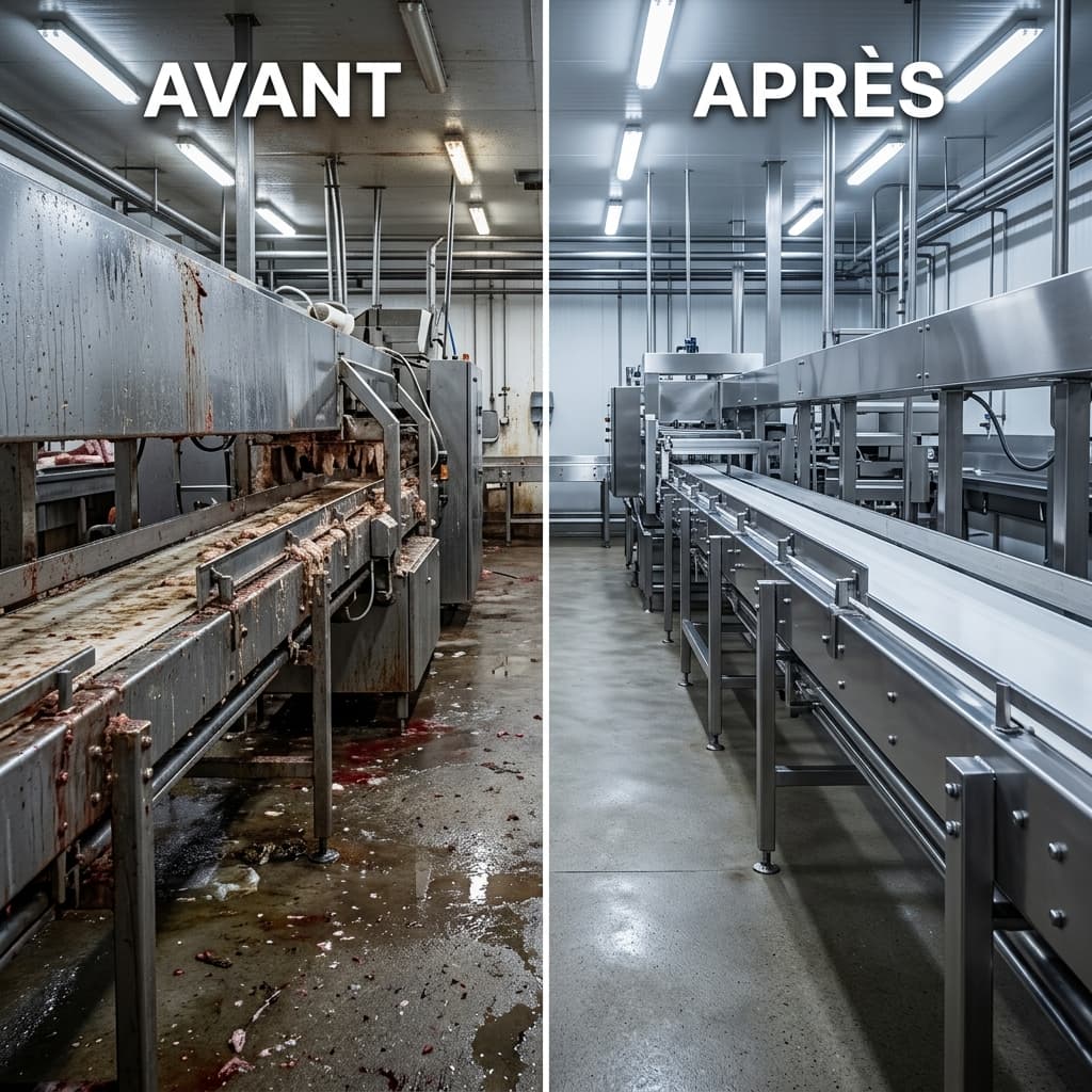 Pourquoi certaines chaînes d'abattage échouent toujours aux contrôles sanitaires
